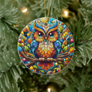 Sereniteit in de Tuin Een Bankje Onder Bloemen Keramisch Ornament