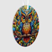 Sereniteit in de Tuin Een Bankje Onder Bloemen Ornament (voorkant)