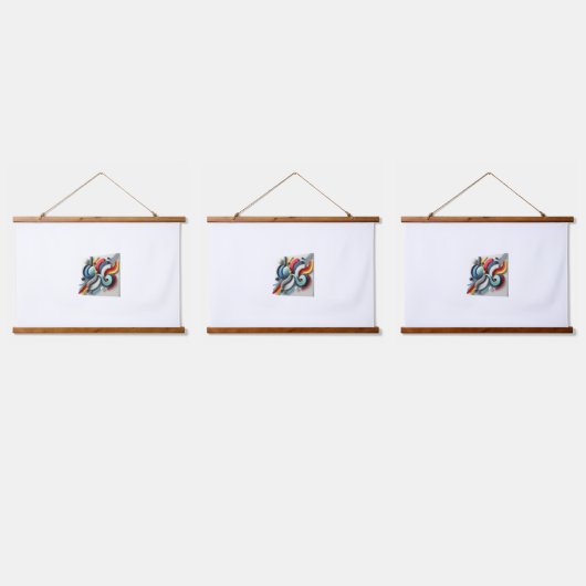 Sereniteit in eenvoud hangend wandkleed (Driedubbel)