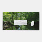 Sereniteit in het bos bureaumat (Keyboard & Muis)