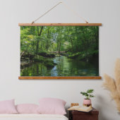 Sereniteit in het bos hangend wandkleed (Slaapkamer)