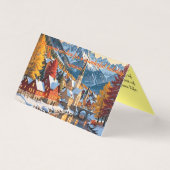 Sereniteit in het dorp kaart (Voorkant)