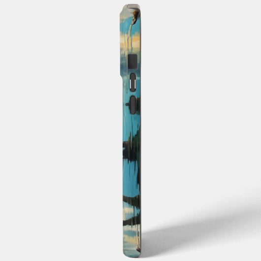 Sereniteit in het wild - Buffalo Case-Mate iPhone Case (Achterkant / Links)