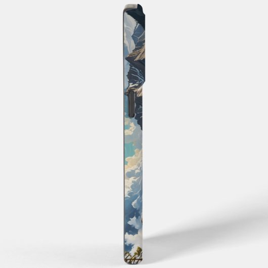 Sereniteit in het wild - Buffalo Case-Mate iPhone Case (Achterkant / Rechts)