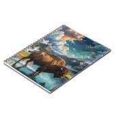 Sereniteit in het wild - Buffalo Notitieboek (Linkerzijde)