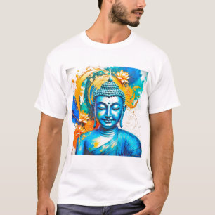 Sereniteit in kleuren: Buddha Art T-shirt