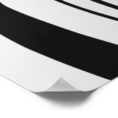 Sereniteit in lijnen: hedendaags minimalisme poster (Hoek)