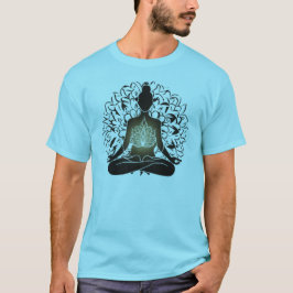 Sereniteit in lijnen: Mindfulness & Meditatie T-Sh T-shirt