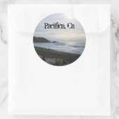 Sereniteit in Pacifica sticker (Tas)