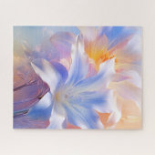 Sereniteit in pastel bloemenkunst legpuzzel (Horizontaal)