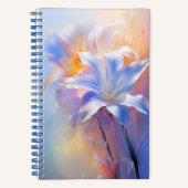 Sereniteit in pastel bloemenkunst notitieboek (Voorkant)