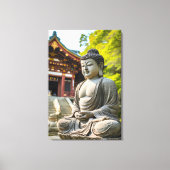 Sereniteit in Steen Canvas Afdruk (Voorkant)