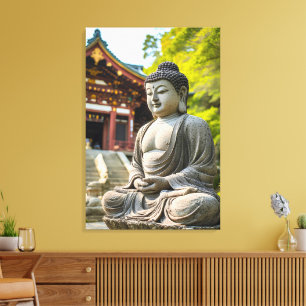 Sereniteit in Steen Canvas Afdruk