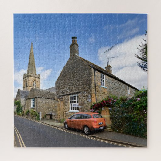 Sereniteit in steen legpuzzel (Verticaal)