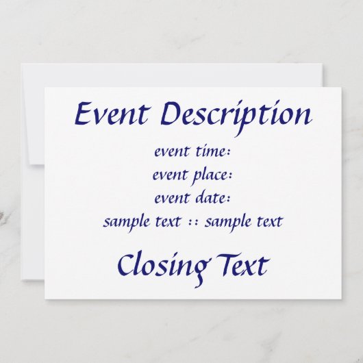 Sereniteit Kaart (Achterkant)