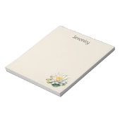 Sereniteit Lotus Bloem Notitieblok (Linkerzijde)