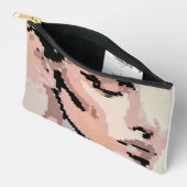 Sereniteit Moderne portret Neutre Pixel Art Etui (Open)