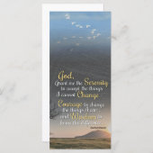 Sereniteit, moed en wijsheid (Voorkant / Achterkant)