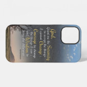 Sereniteit, moed en wijsheid iPhone hoesje (Achterkant horizontaal)