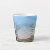 Sereniteit, moed en wijsheid latte mok (Voorkant)