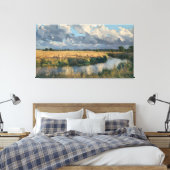 sereniteit na regen canvas afdruk (Insitu (Slaapkamer))
