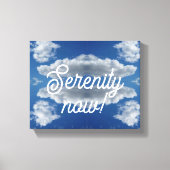 Sereniteit nu! canvas afdruk (Voorkant)