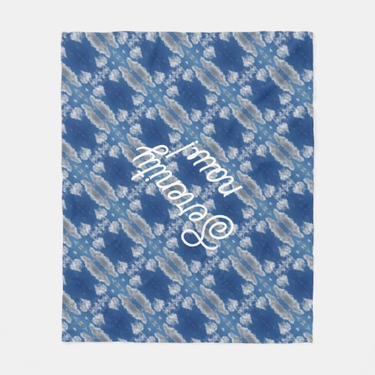 Sereniteit nu! fleece deken (Voorkant)