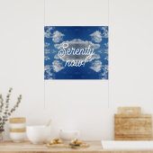 Sereniteit nu! poster (Keuken)