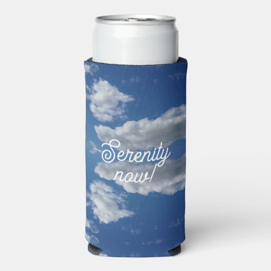 Sereniteit nu! seltzer blikjeskoeler (Seltzer Voorkant)