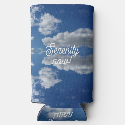 Sereniteit nu! seltzer blikjeskoeler (Achterkant)