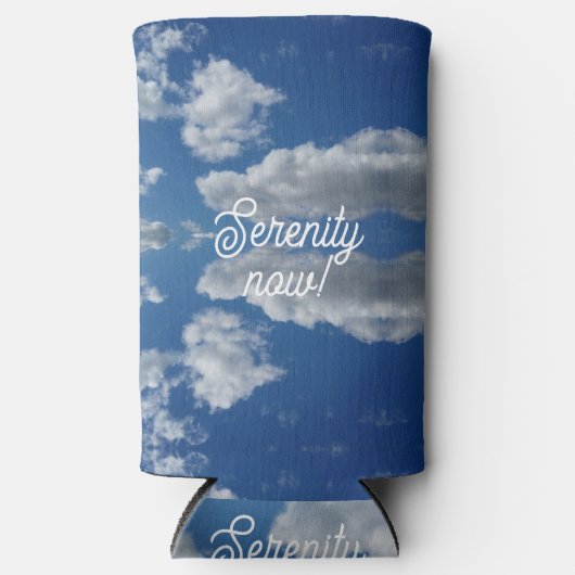 Sereniteit nu! seltzer blikjeskoeler (Voorkant)