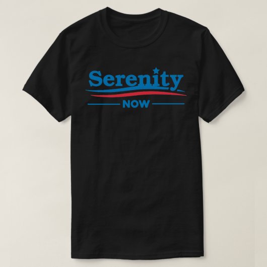 SERENITEIT NU T-SHIRT (Design voorkant)