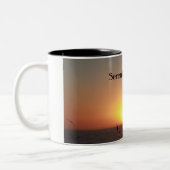 Sereniteit NU!!! Tweekleurige Koffiemok (Links)