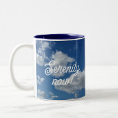 Sereniteit nu! tweekleurige koffiemok (Links)