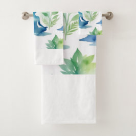 Sereniteit over Lotus Bad Handdoek