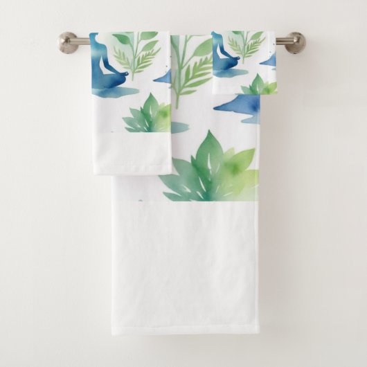 Sereniteit over Lotus Bad Handdoek (Insitu)