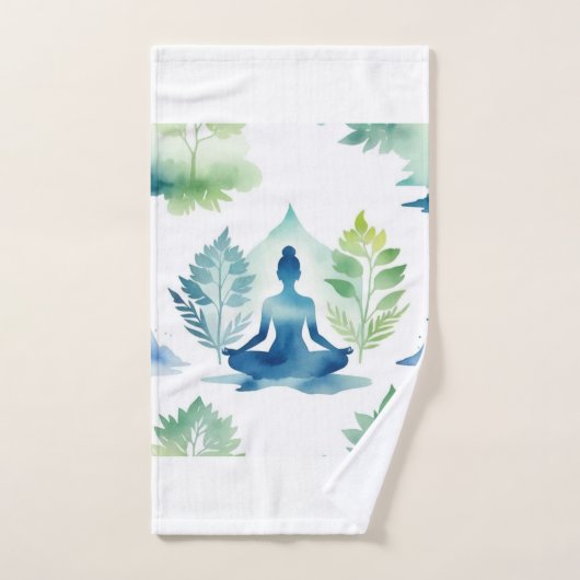 Sereniteit over Lotus Bad Handdoek (Handdoek)