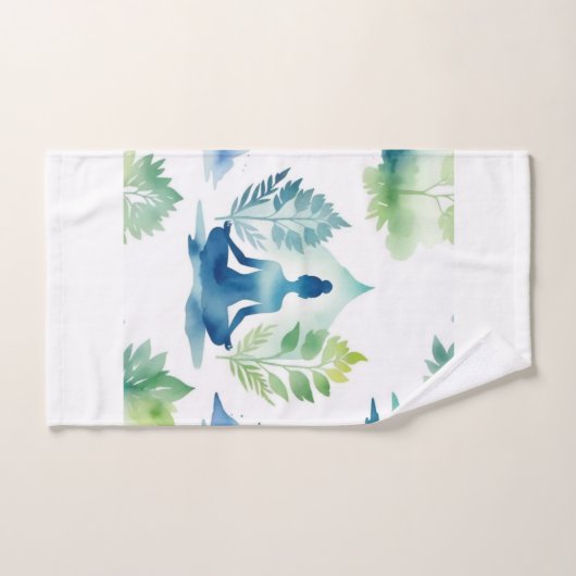 Sereniteit over Lotus Bad Handdoek (Handdoek)