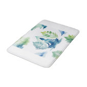 Sereniteit over Lotus Badmat (Gekanteld)