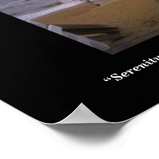 Sereniteit Poster (Hoek)