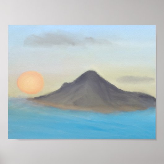 Sereniteit  poster (Voorkant)