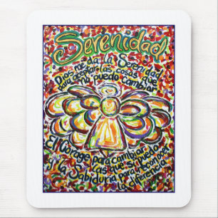 Sereniteit Prayer Angel Mousepad Muismat