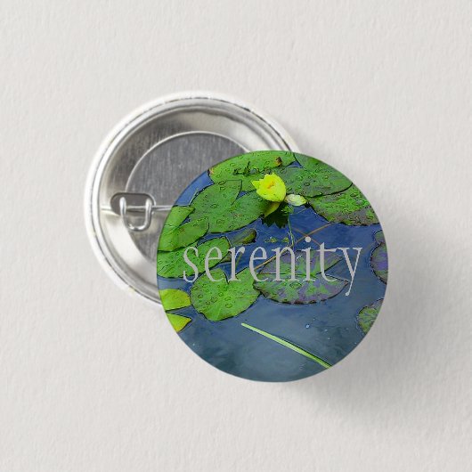 sereniteit ronde button 3,2 cm (Voorkant /achterkant)