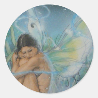 Sereniteit Ronde Sticker