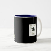 Sereniteit Tweekleurige Koffiemok (Voorkant rechts)