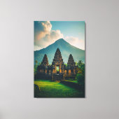 Sereniteit van de Heilige Tempel Canvas Afdruk (Voorkant)
