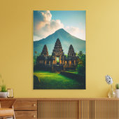 Sereniteit van de Heilige Tempel Canvas Afdruk (Insitu (Woonkamer))