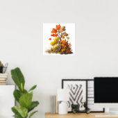 Sereniteit van de Herfst Poster (Thuiskantoor)