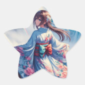 Sereniteit van de Herfsten Ster Sticker (Voorkant)