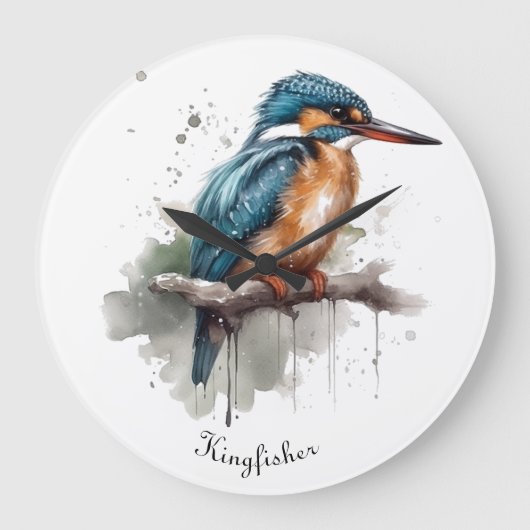 Sereniteit van de ijsvogel grote klok (Voorkant)